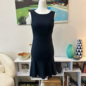 Banana Republic Navy Midi Dress